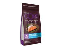 Wellness CORE Puppy Ocean, 1,5 kg, Saumon & Poisson Blanc, Croquettes pour Chiots de Petites et Moyennes Races, 100% Naturelles, sans Céréales, Soutien du Cerveau et des Yeux