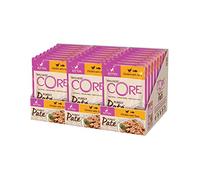 Wellness CORE Purely Paté 24 x 85g, Poulet/Thon - Pâtée pour Chatons, sans Céréales, Naturelles, Hypoallergénique, Riche en protéines, À Haute Teneur en Viande,