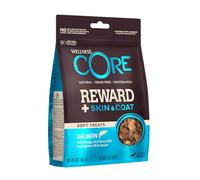Wellness CORE Reward+ Peau & Pelage 170g, Saumon - Friandises pour Chiens, sans Céréales, Naturelles, Hypoallergénique, Riche en protéines, À Haute Teneur en Poisson, Peau Saine & Pelage Brillant