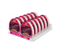 Wellness CORE Savoury Medleys 12 x 85g, Poulet/Bœuf - Pâtée pour Petits Chiens, sans Céréales, Naturelles, Hypoallergénique, Riche en protéines, À Haute Teneur en Viande,