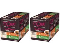 Wellness CORE Savoury Medleys 6 x 85g, Multipack, Sélection Farmer - Pâtée pour Petits Chiens, sans Céréales, Naturelles, Hypoallergénique, Riche en protéines, À Haute Teneur en Viande, (Lot de 2)
