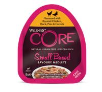 Wellness Core Savoury Medleys Canard Small Breed Pour Chien 85g