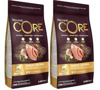 Wellness CORE Senior 1,8 kg, Poulet & Dinde - Croquettes Chiens (Lot de 2)