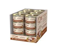 Wellness CORE Signature Selects 24 x 79g, Poulet/Dinde - Effilochés en Sauce pour Chats Adultes, sans Céréales, Naturelles, Hypoallergénique, Riche en protéines, À Haute Teneur en Viande,