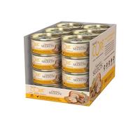 Wellness CORE Signature Selects 24 x 79g, Poulet/Foie de Poulet Effilochés - Pâtée pour Chats Adultes, sans Céréales et sans Sucre, Hypoallergénique, Riche en Viande