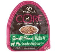 Wellness CORE Small Breed Savoury Medleys,Pâtée pour Chiens de Petite Race, à Haute Teneur en Viande, Butcher Selection Mix, 85g