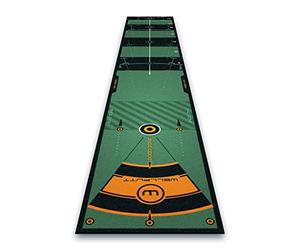 WELLPUTT - Tapis de Putting Entraînement Golf - 3m Vert