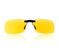 wellrun Lunettes de conduite de nuit polarisées à clipser, anti-éblouissement des phares pour homme et femme, protection UV400, lunettes de soleil HD vision nocturne pour conduite en plein air, pêche