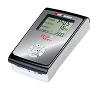 WellSense Appareil de magnétothérapie haute fréquence, 20 programmes, 8-640 Hz, avec bande élastique 37 x 9 cm, batterie rechargeable, écran rétroéclairé, certifié CE0197