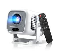 WellSonic Projecteur intelligent natif 1080p et 260Ansi Mini projecteur avec Wifi et Bluetooth, Keystone automatique et mise au point électrique, haut-parleur 5 W, support 4K Projecteur portable pour