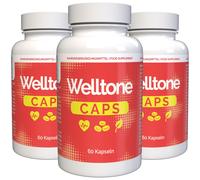 Welltone - 180 Gélules (3 x 60 gélules) - Paquet de 3