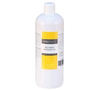 WellTouch Huile de Son de Riz 100% Pure et Naturelle, pénètre Rapidement, Excellent pour Toutes Les Techniques (Bouteille de 1 l)