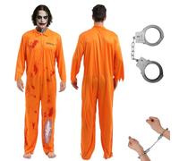 WELLXUNK Costume de Prisonnier (XL)