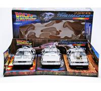 Welly 1/24 22400 De Lorean Coffret - Back To The Future I, Ii, Iii Diecast Modelcar-Welly