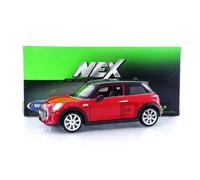 Welly 1/24 24058r Mini (New) Hatch - 2016 Diecast Modelcar-Welly