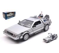 WELLY 1/24 DE LOREAN RETOUR VERS LE FUTUR II MODÈLE STATIQUE DIECAST