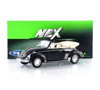 WELLY 1/24 - VOLKSWAGEN BEETLE CABRIOLET - 1959 22091BK