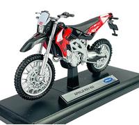Welly 2006 Aprilia RXV 450 Rouge avec socle 1:18 1/18 en métal Modèle moto Die Cast