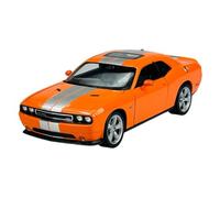 Welly 2012 Dodge Challenger SRT Modèle de voiture en métal Orange Échelle 1:24 1/24
