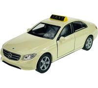 Welly 2016 Mercedes-Benz E-Class W213 Beige Taxi 1:34-1:39 Die Cast Metall Modell Nouveau dans la boîte 43703