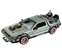 Welly - 22444W - De Lorean Back to the Futur III - 1/24, Argent
