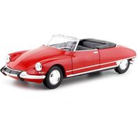 1956 Citroen DS 19 Cabriolet Abierto Rojo 1:24 Welly 22506