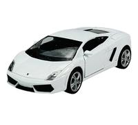 Welly 43620 Modèle de voiture compatible avec Lamborghini Gallardo LP560-4 Blanc 1/34-1/39 en métal