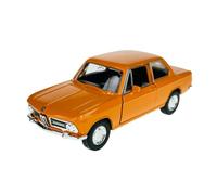 Welly 43808 Modèle de voiture compatible avec BMW 2002ti Coupe Orange 1966-1977 env. 1/34-1/39 Métal Die Cast