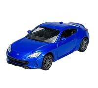 Welly 43812 Modèle de voiture compatible avec Subaru BRZ Bleu env. 1/34-1/39 Métal moulé