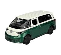 Welly 43829 Modèle de voiture compatible avec VW Volkswagen ID. Buzz vert avec toit blanc env. 1/34-1/39 en métal