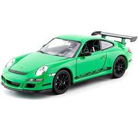 Welly Cars & Co Company 327 774 7 Modèle Collector de la Voiture Porsche 997 GTR3 RS, Vert