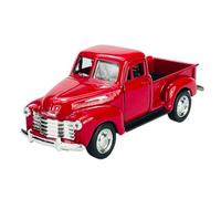 Welly Chevrolet Chevy 3100 Pick-Up Rouge 1953 1/34-1/39 Métal Modèle Voiture Die Cast Neuf dans une boîte