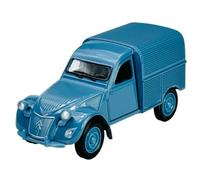 Welly Citroën 2cv Fourgonnette Transporter Bleu env. 1/34-1/39 Métal Modèle de voiture en métal