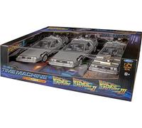 1983 DeLorean DMC 12 "Regreso al futuro" Trilogy Pack 1:24 Welly 22400