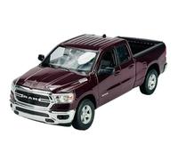Welly Dodge Ram 1500 Pick-Up Double Cabin Dark Red 5th Generation from 2019 1/24 Metal Model Car