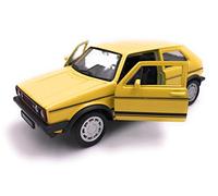 Welly Golf l 1 GTI Model Car Produit sous Licence Auto 1: 34-1: 39 Jaune