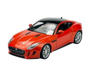 Welly Jaguar F-Type Coupé Orange à partir de 2013 1/24 1:24 Die Cast Metall Modèle voiture neuf dans boîte