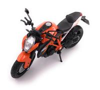 Welly KTM Modèle Moto Bike Super Duke R Orange Produit Sous Licence 1:18