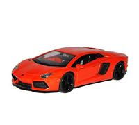 Welly Lamborghini Aventador LP700-4 Coupe Orange 1/43 Modell Auto