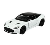 Welly Modèle de voiture compatible avec Aston Martin DBS - Blanc - Environ 1/34-1/39 - En métal