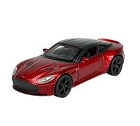 Welly Modèle de voiture compatible avec Aston Martin DBS - Rouge - Environ 1/34-1/39 - En métal
