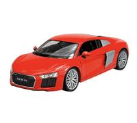Welly Modèle de voiture compatible avec Audi R8 V10 2016 Orange environ 1/24 1:24 Modèle de voiture en métal dans une boîte 24065