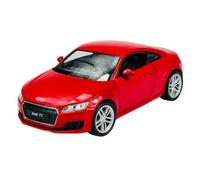 Welly Modèle de voiture compatible avec Audi TT 8S Coupé Rouge 3ème génération à partir de 2014 environ 1/24 1:24 Modèle de voiture en métal dans une boîte