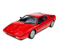 Welly Modèle de voiture compatible avec BMW M1 E26 Rouge 1978-1981 env. 1/24 1:24 Modèle de voiture en métal dans une boîte