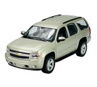 Welly Modèle de voiture compatible avec Chevrolet Chevy Tahoe SUV à partir de 2006 1/24 1:24 en métal