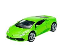 Welly Modèle de voiture compatible avec Lamborgihini Huracan Coupé Vert LP 610-4 à partir de 2014 env. 1/34-1/39 Métal