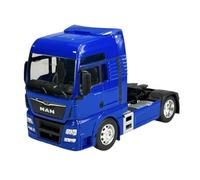 Welly - Modèle de voiture compatible avec Man TGX XXL - Bleu - Camion 1/32 - 1:32 - En métal