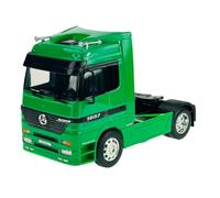 Welly Modèle de voiture compatible avec Mercedes Actros Grun Camion 1/32 1:32 Métal Modèle de voiture en métal