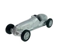 Welly Modèle de voiture compatible avec Mercedes-Benz W125 1937 Argent env. 1/34-1/39 Métal Modèle de voiture en métal dans sa boîte