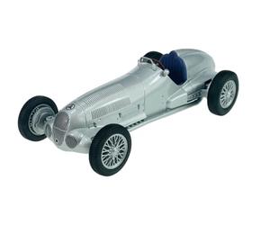 Welly Modèle de voiture compatible avec Mercedes-Benz W125 Argent 1/24 1:24 Modèle de voiture en métal dans sa boîte